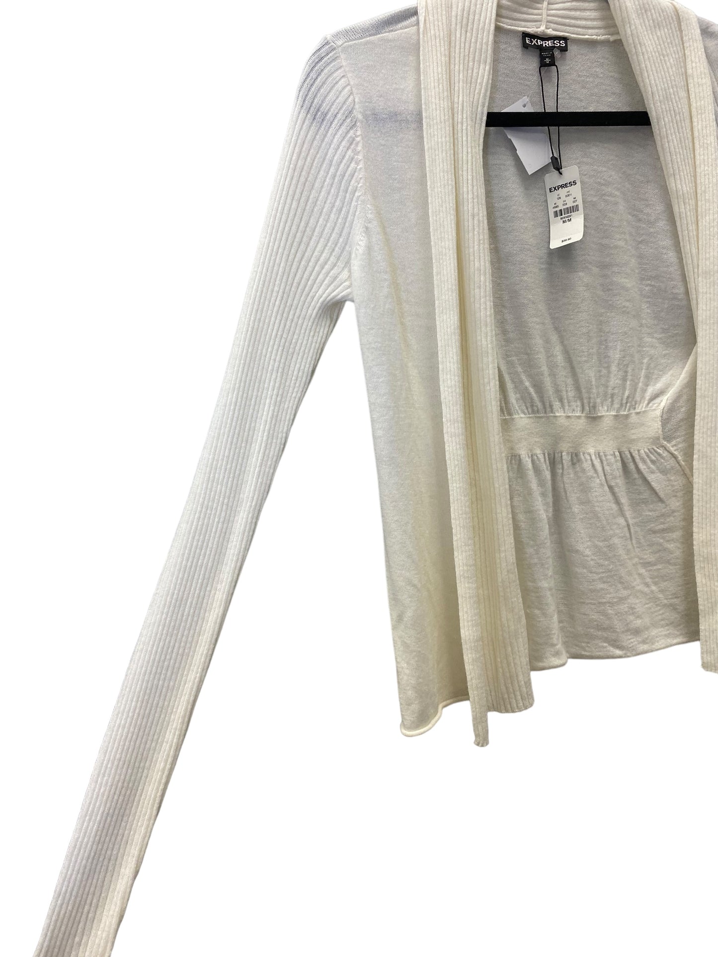 Cream Cardigan Express, Size M