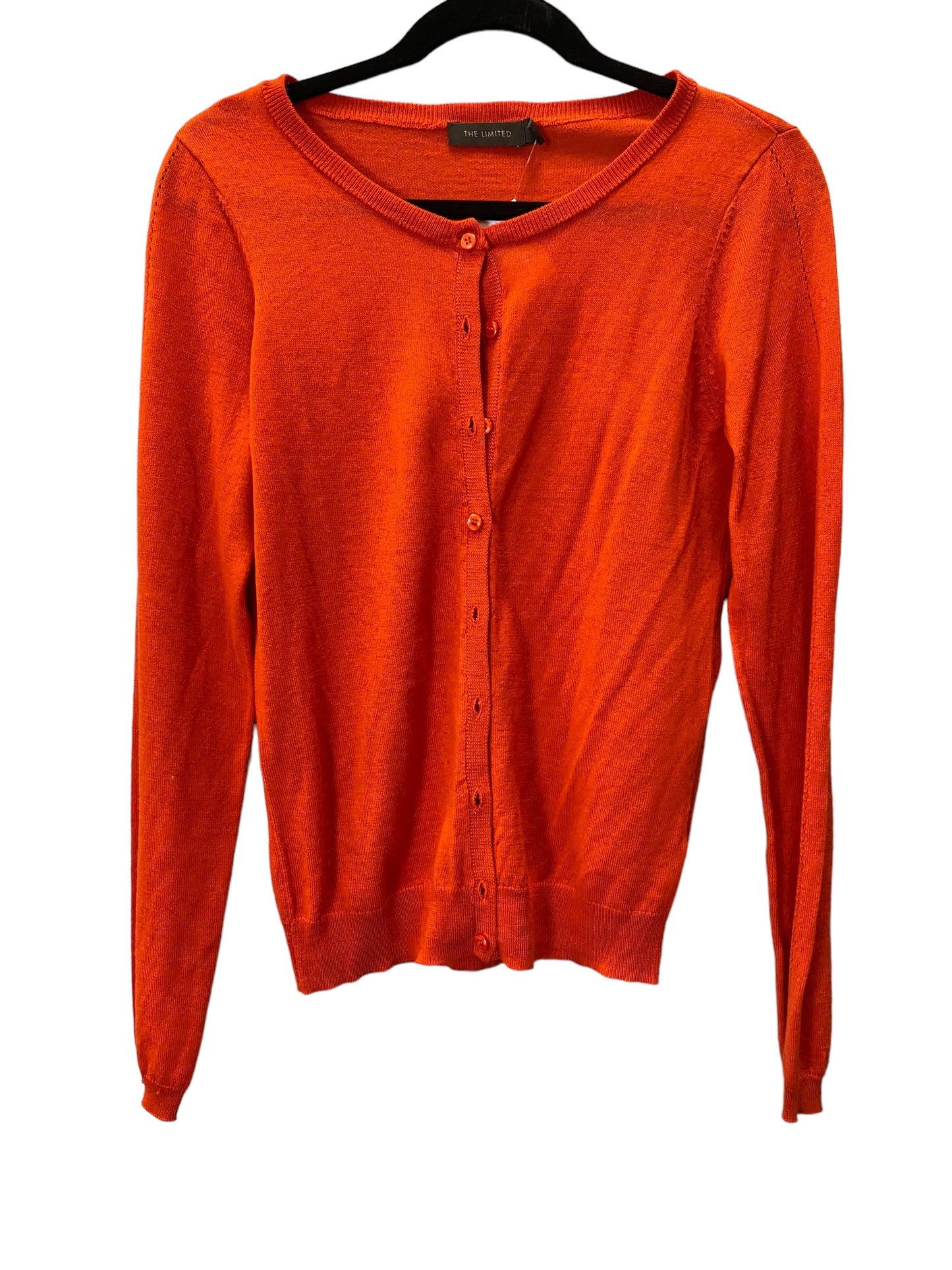 Orange Sweater Cardigan Cmc, Size M