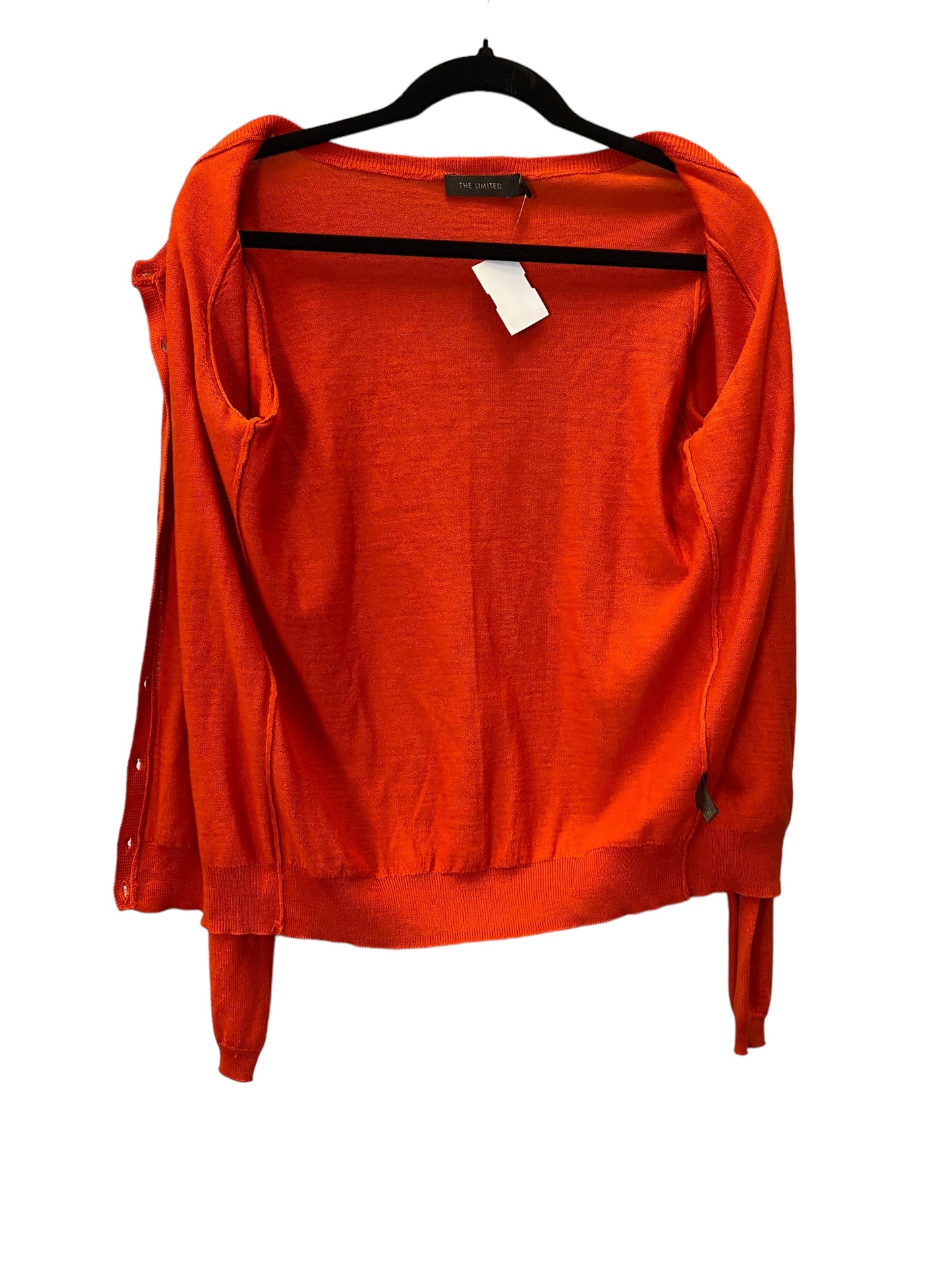 Orange Sweater Cardigan Cmc, Size M