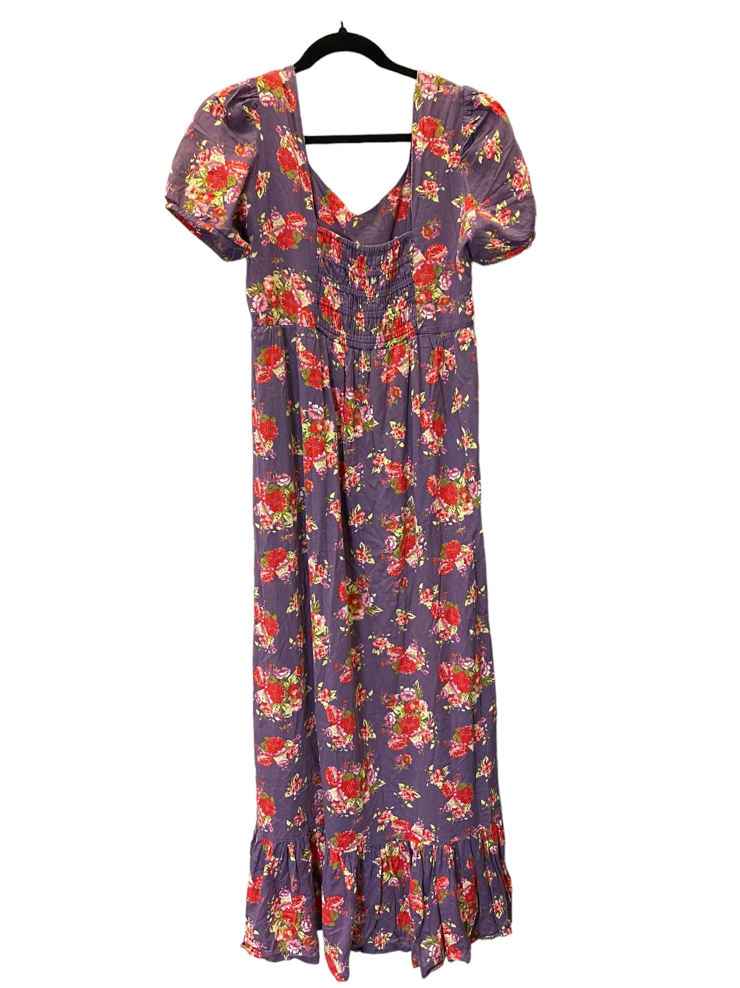 Dress Casual Maxi By Cmc In Floral Print, Size: L