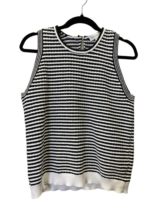 Vest Sweater By Free Assembly In Striped Pattern, Size: L