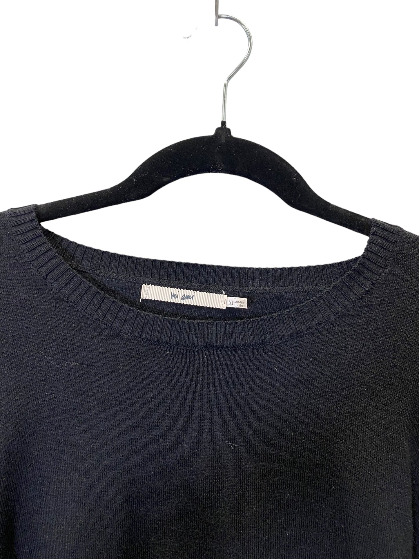 Sweater By Mi Ami In Black, Size: Xl