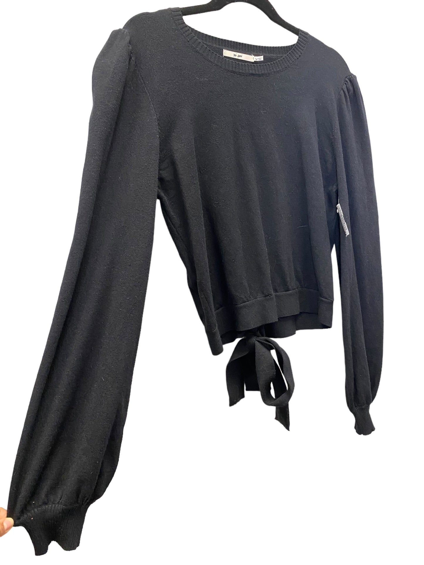 Sweater By Mi Ami In Black, Size: Xl