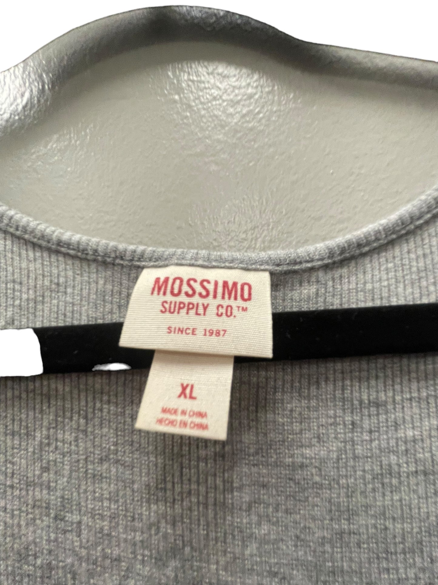 Dress Casual Midi By Mossimo In Grey, Size: Xl