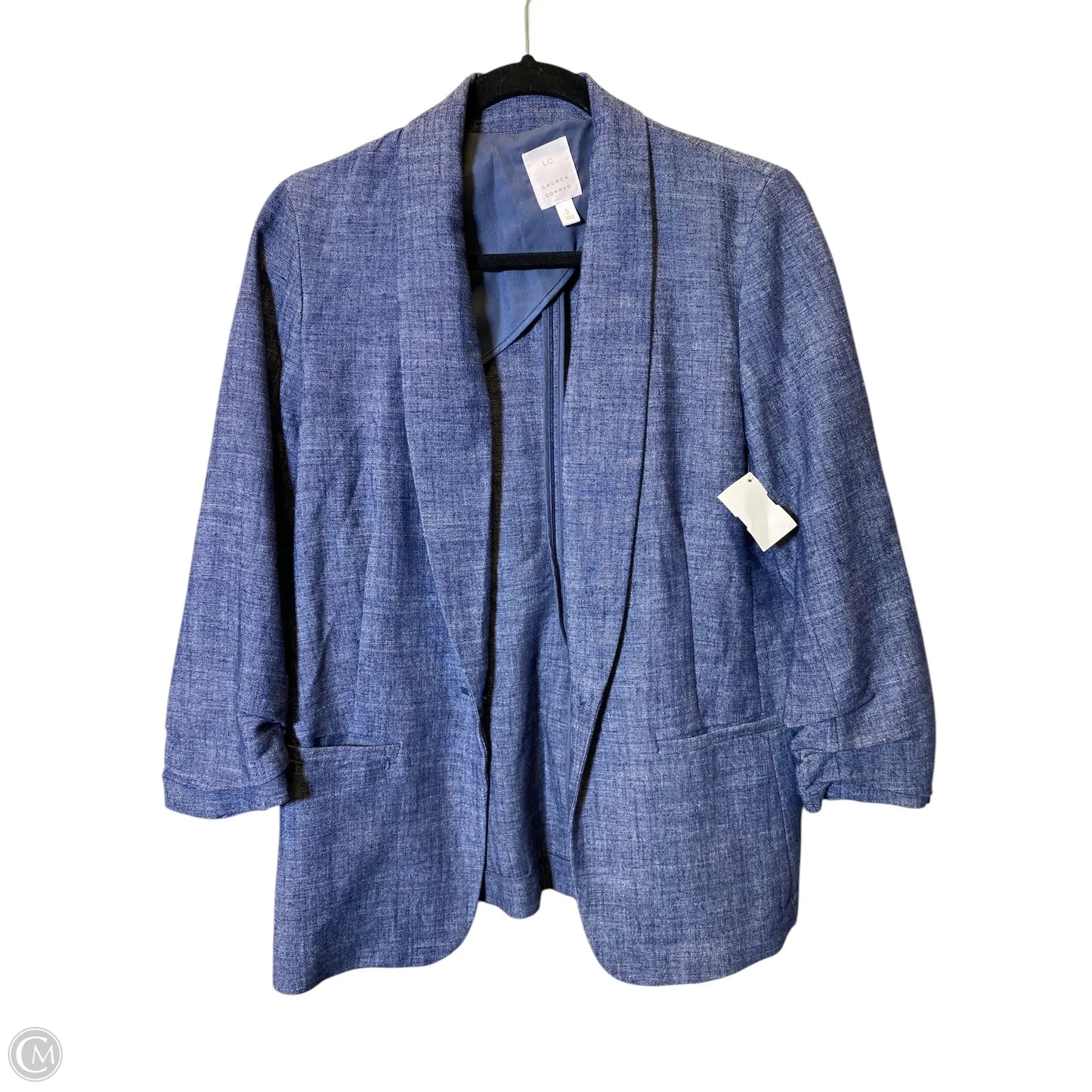 Blazer By Lc Lauren Conrad In Blue, Size: S