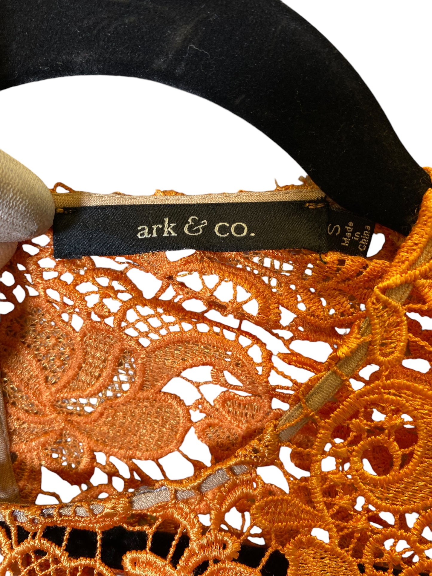 Dress Party Short By Ark And Co In Orange, Size: S