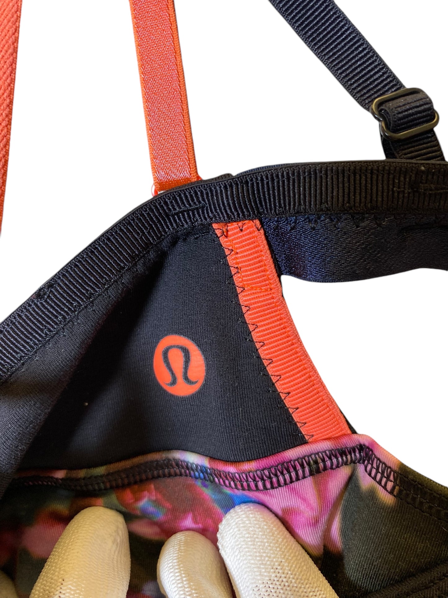 Athletic Bra By Lululemon In Black, Size: S