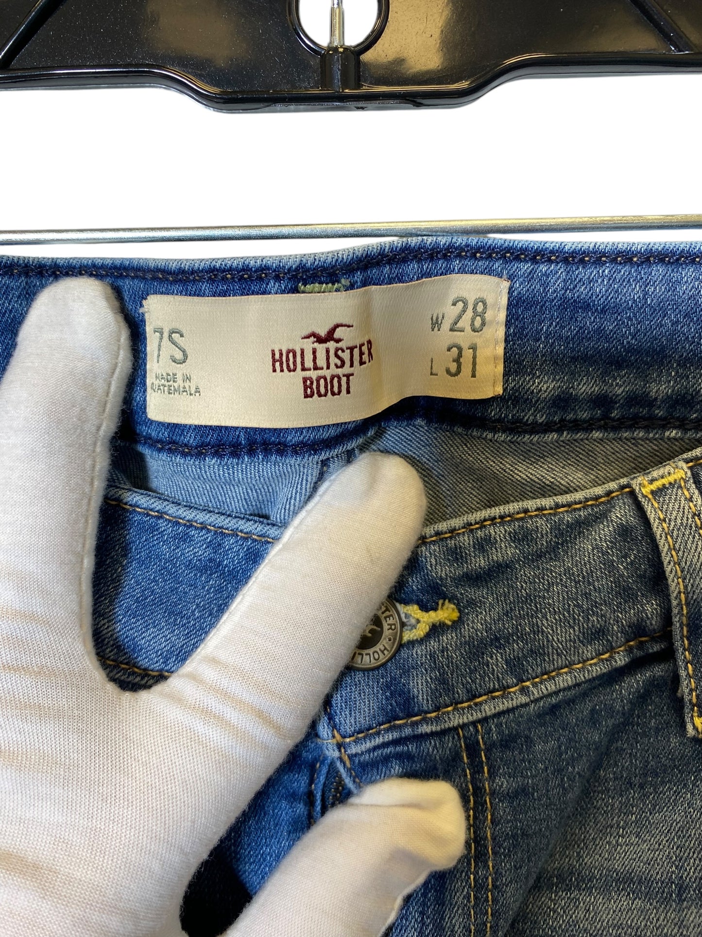 Jeans Boot Cut By Hollister In Blue, Size: 6