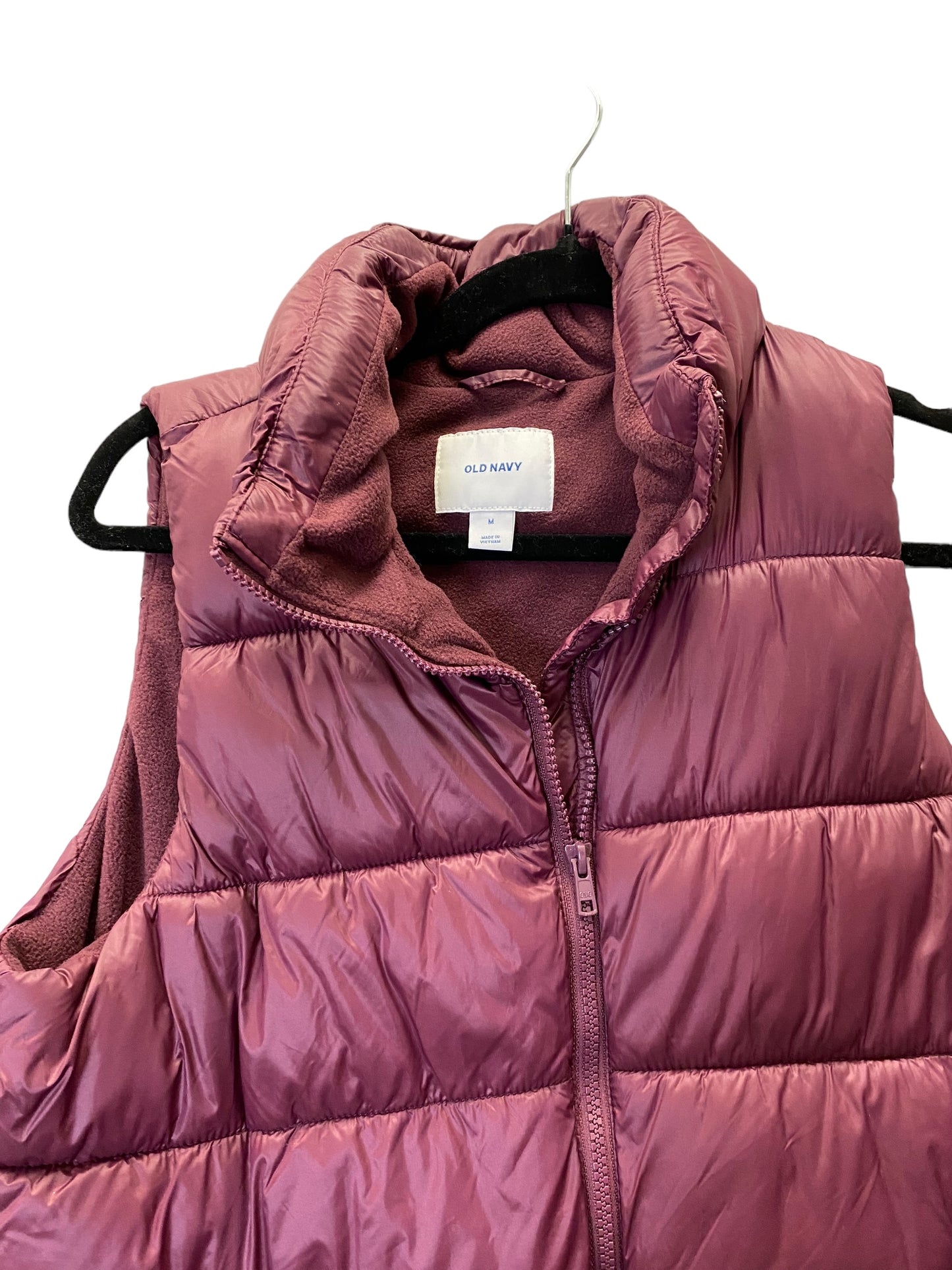 Vest Puffer & Quilted By Old Navy In Red, Size: M