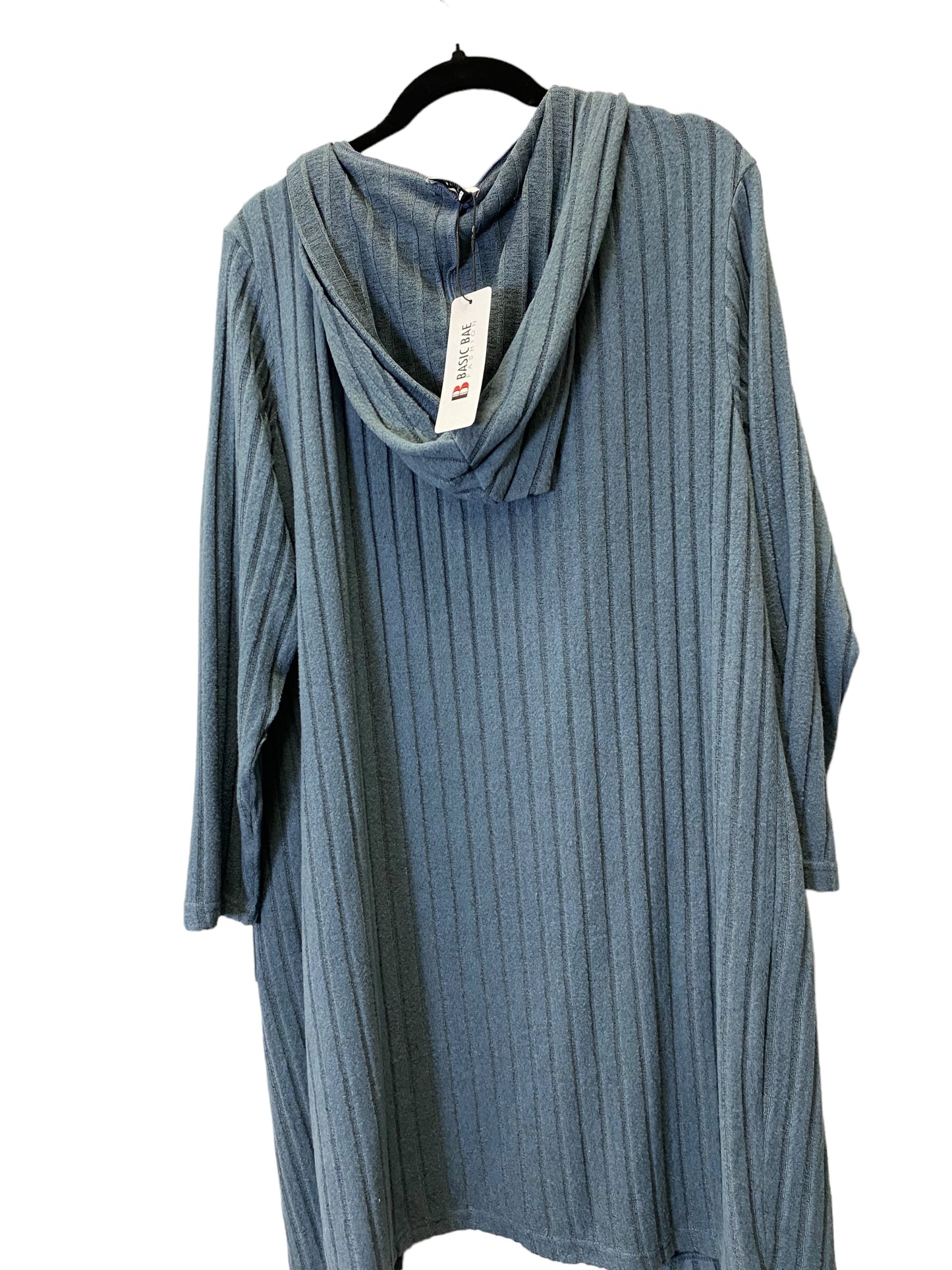 Sweater Cardigan By Cmc In Blue, Size: M