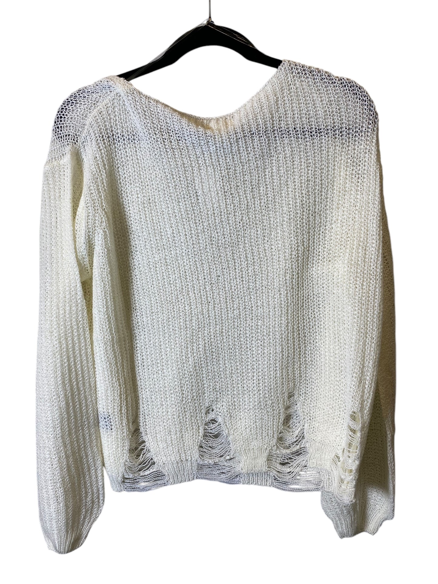 Sweater By Pol In Cream, Size: S