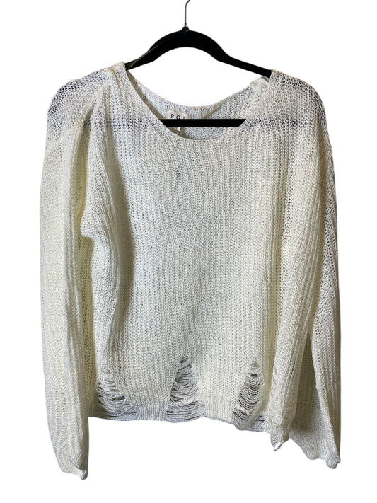 Sweater By Pol In Cream, Size: S