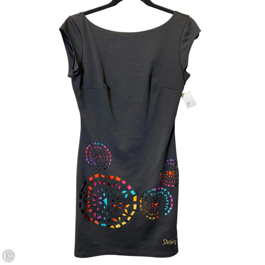 Dress Casual Short By Desigual In Black, Size: M