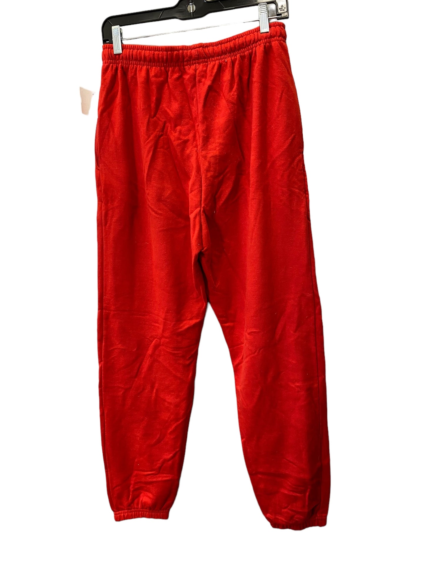 Pants Joggers By Pretty Little Thing In Red, Size: M