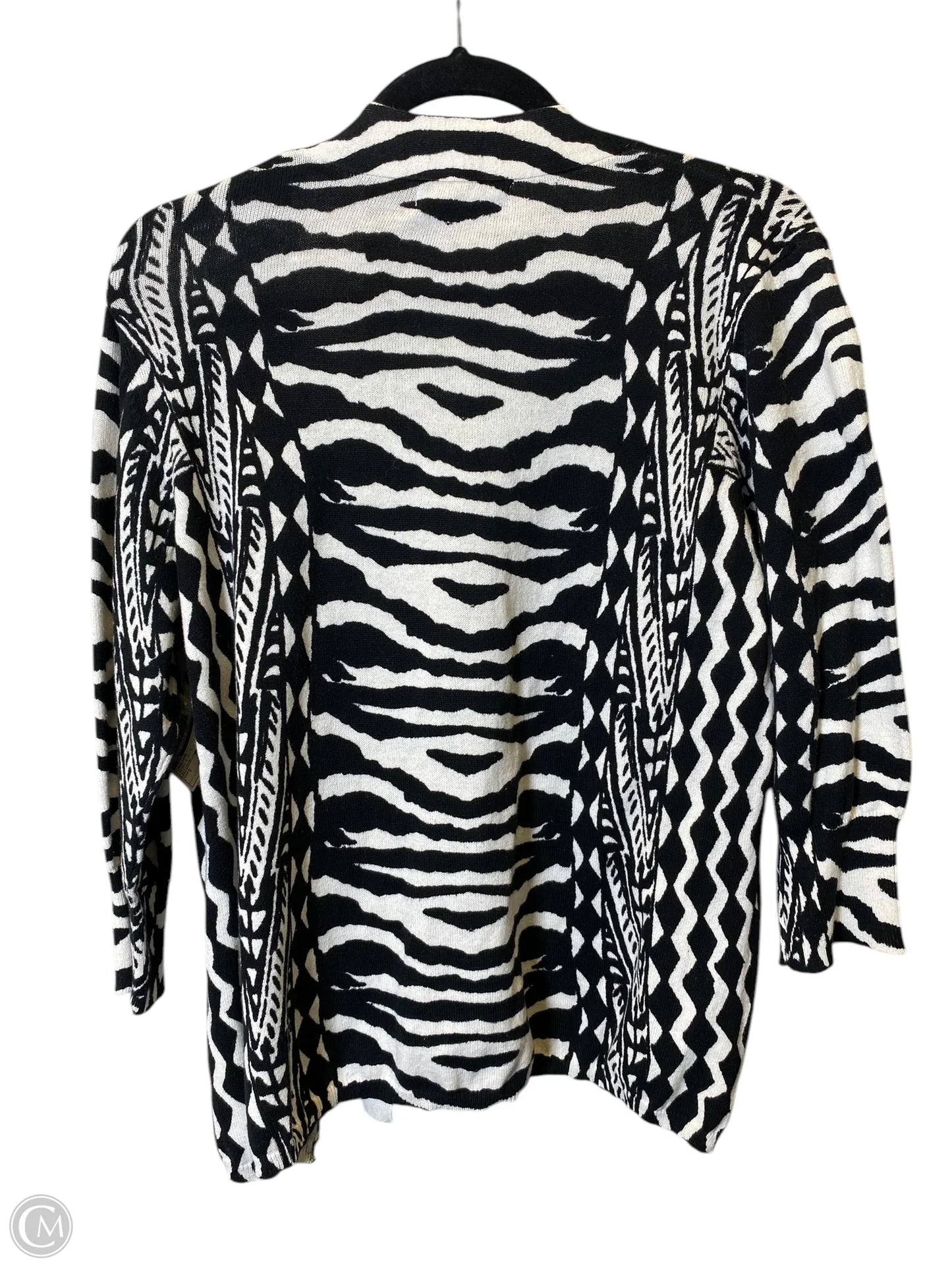 Cardigan By Cmc In Black & White, Size: S