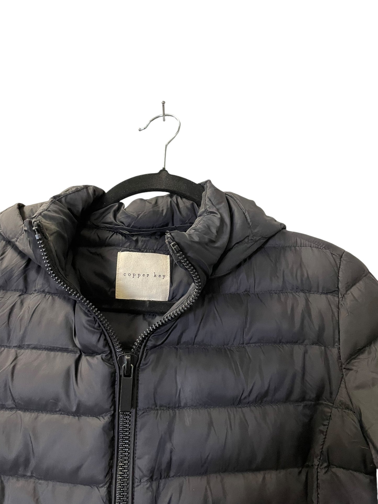 Jacket Puffer & Quilted By Copper Key In Black, Size: S