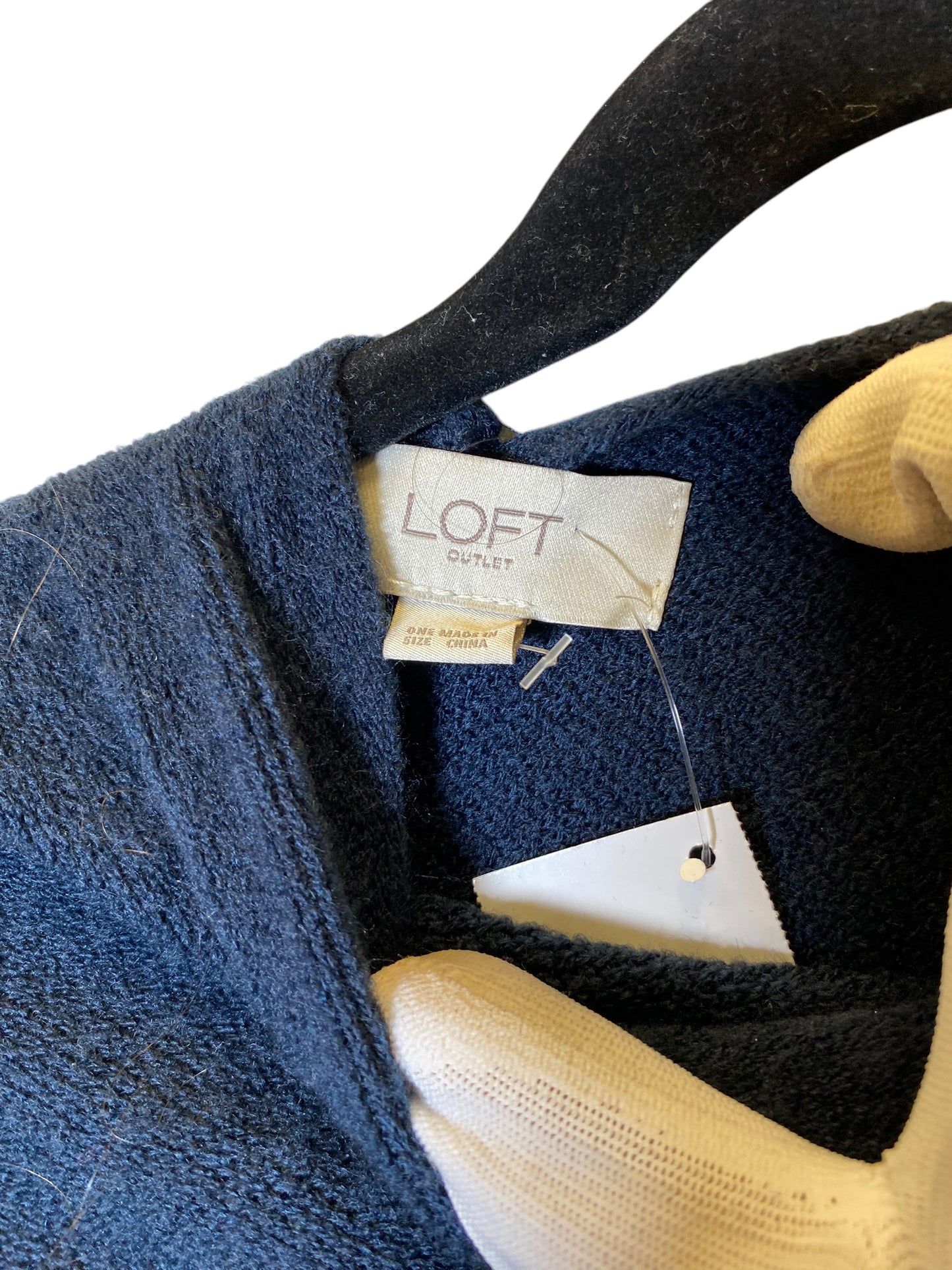 Shawl By Loft In Navy, Size: Onesize