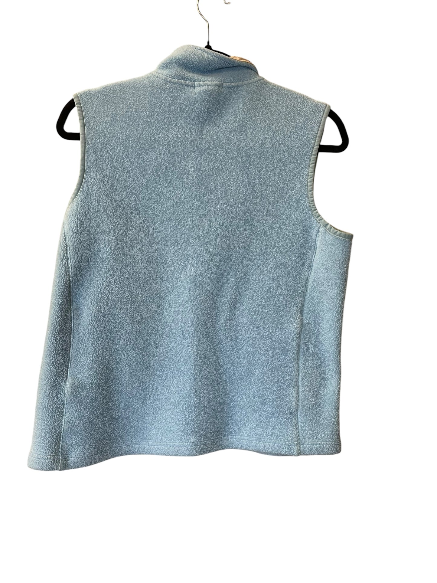 Vest Fleece By Gap In Blue, Size: M