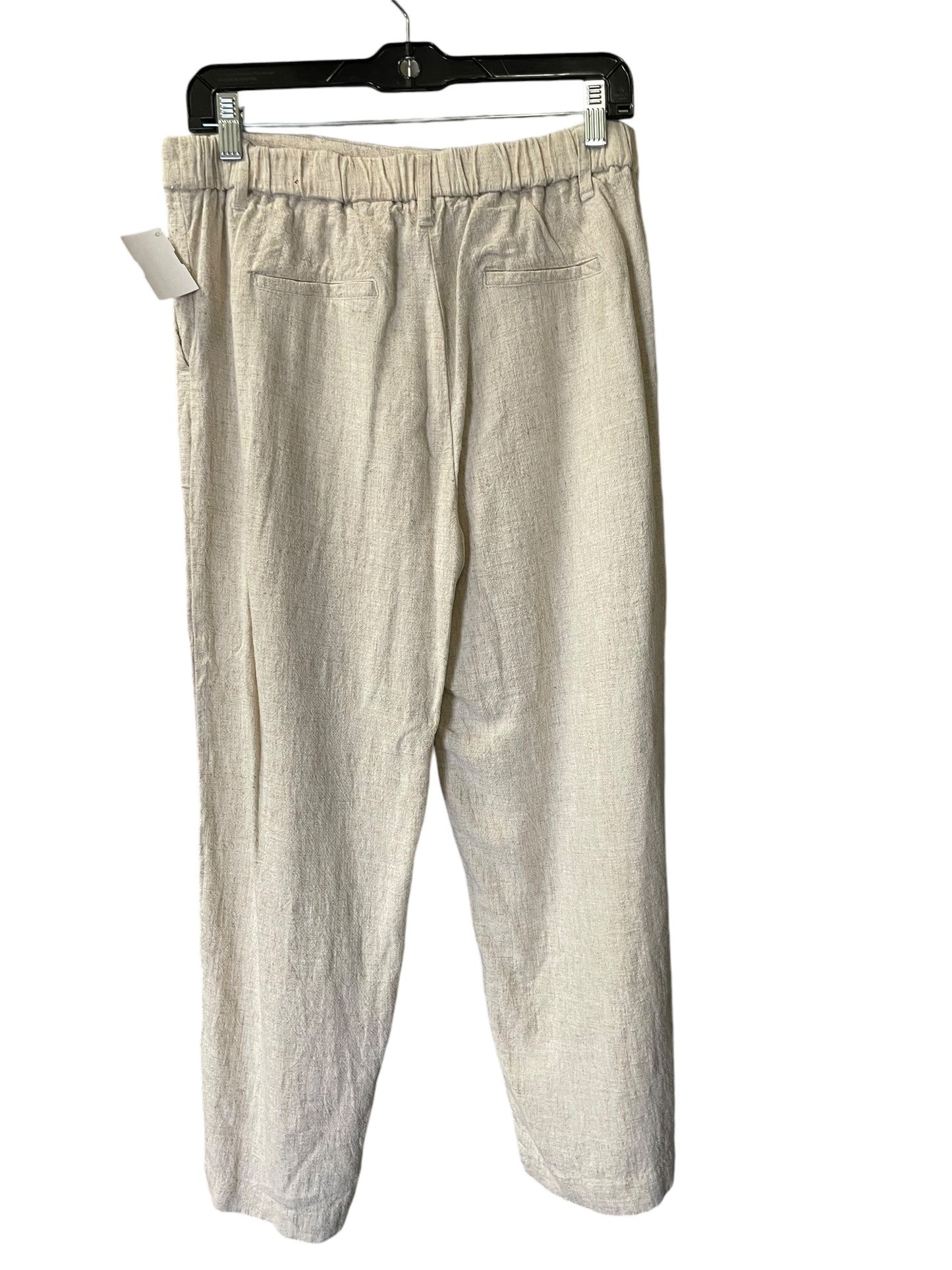 Pants Linen By Cmc In Cream, Size: 8