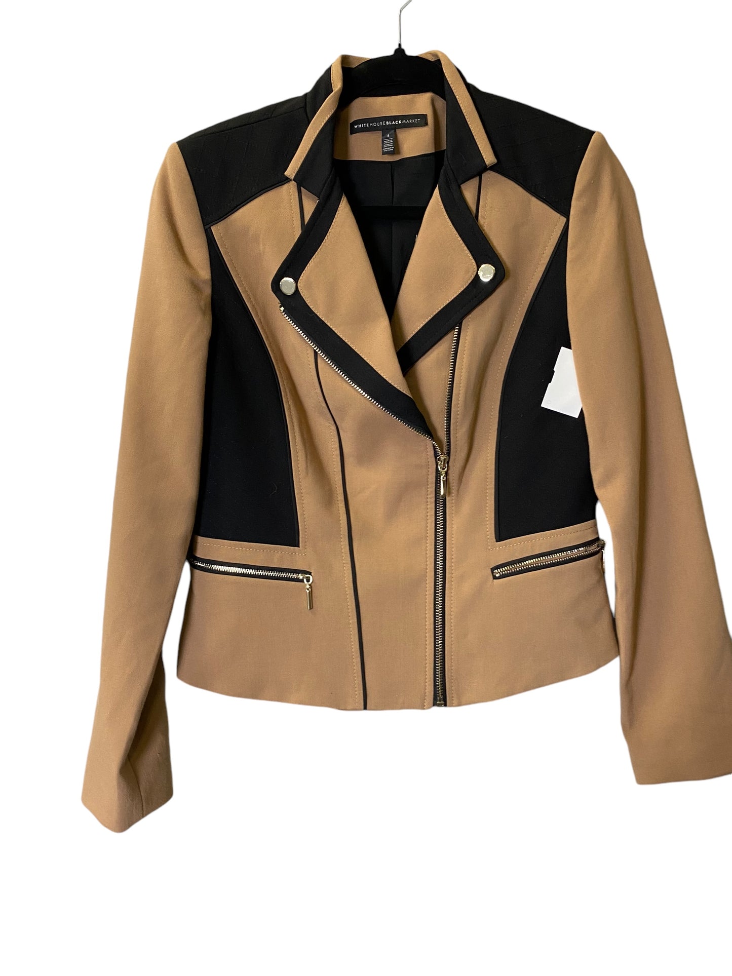 Jacket Other By White House Black Market In Black & Tan, Size: S