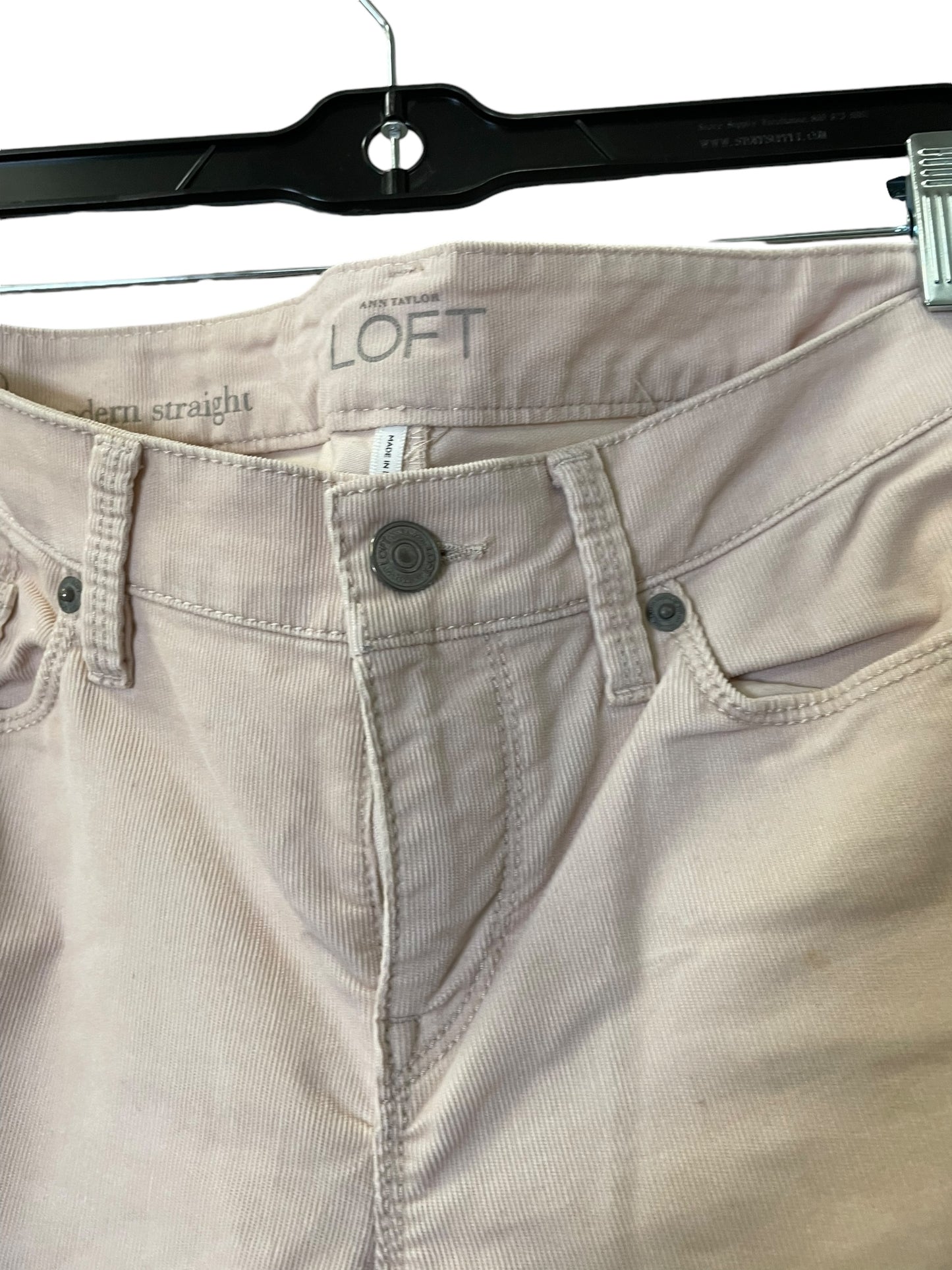 Pants Corduroy By Loft In Pink, Size: 2