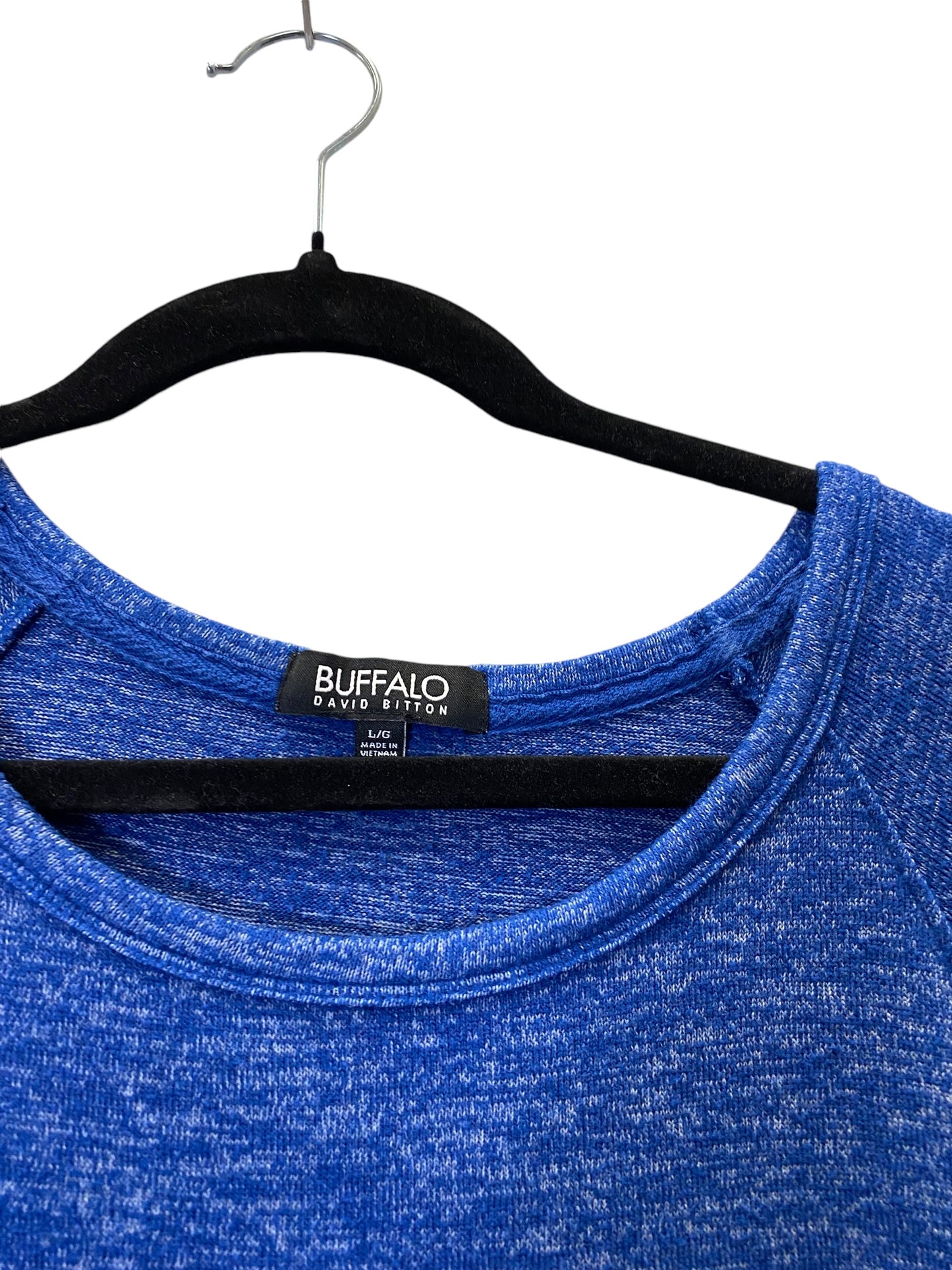 Sweatshirt Crewneck By Buffalo David Bitton In Blue, Size: L