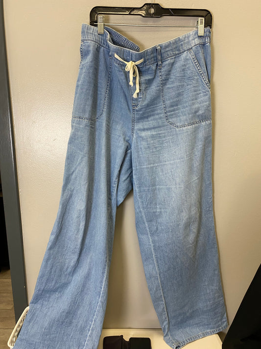 Jeans Straight By Torrid In Blue, Size: 12