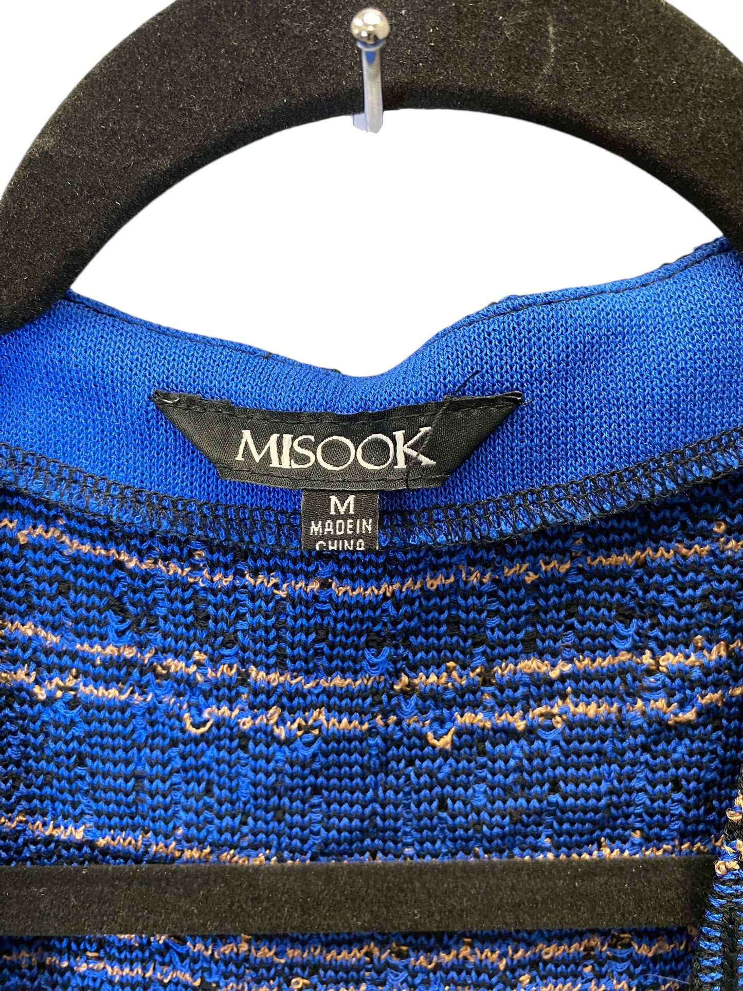 Cardigan By Misook In Blue, Size: M