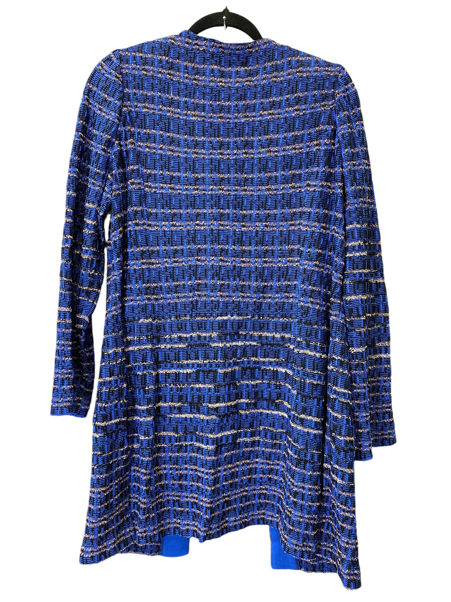 Cardigan By Misook In Blue, Size: M