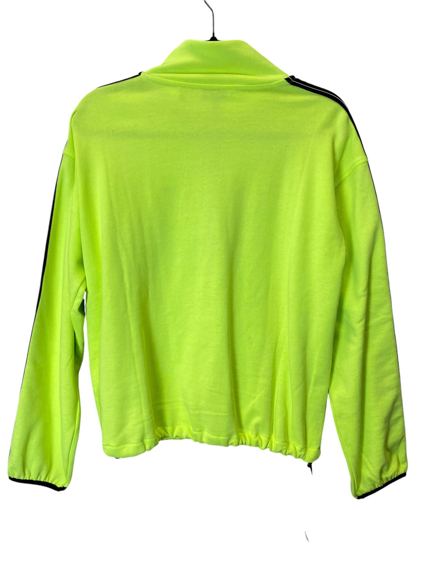 Athletic Sweatshirt Collar By Dkny In Green, Size: M