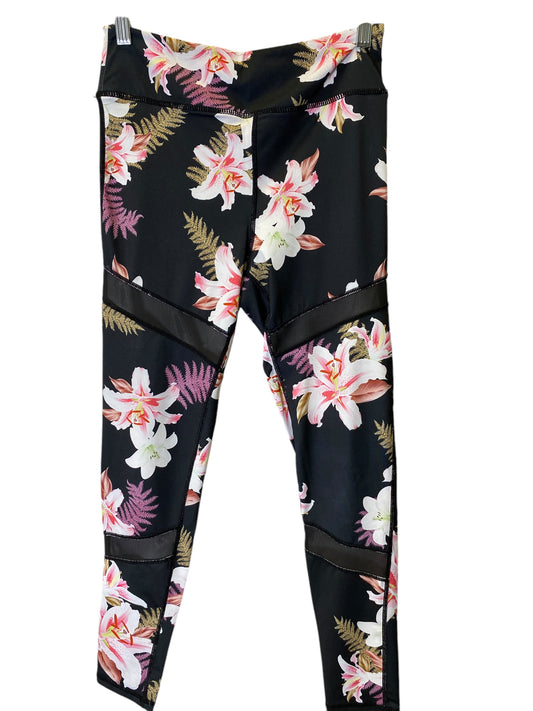 Athletic Leggings By Cmc In Floral Print, Size: M