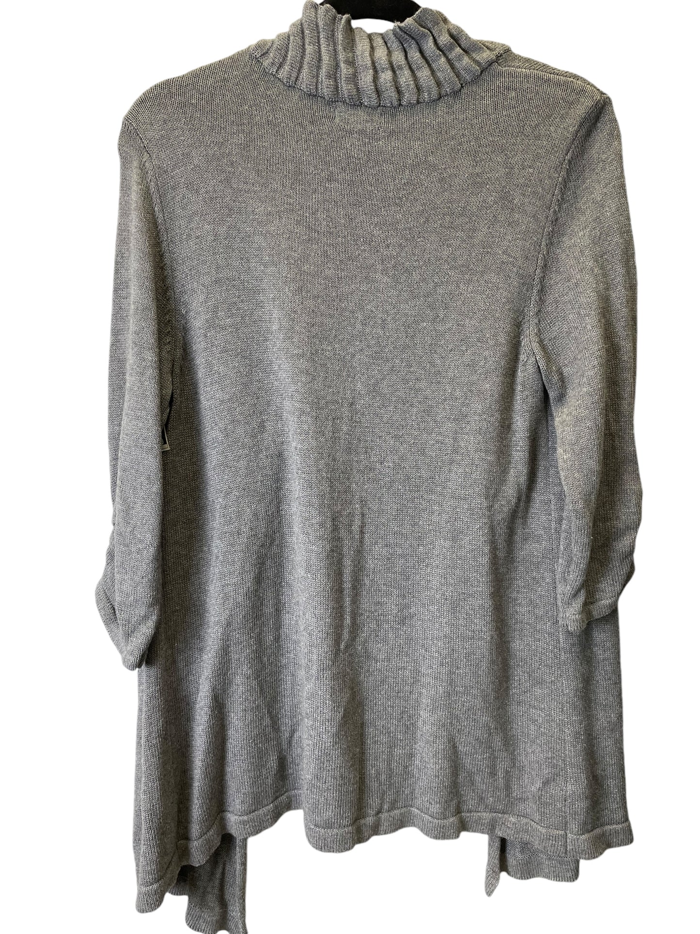 Cardigan By Apt 9 In Grey, Size: M