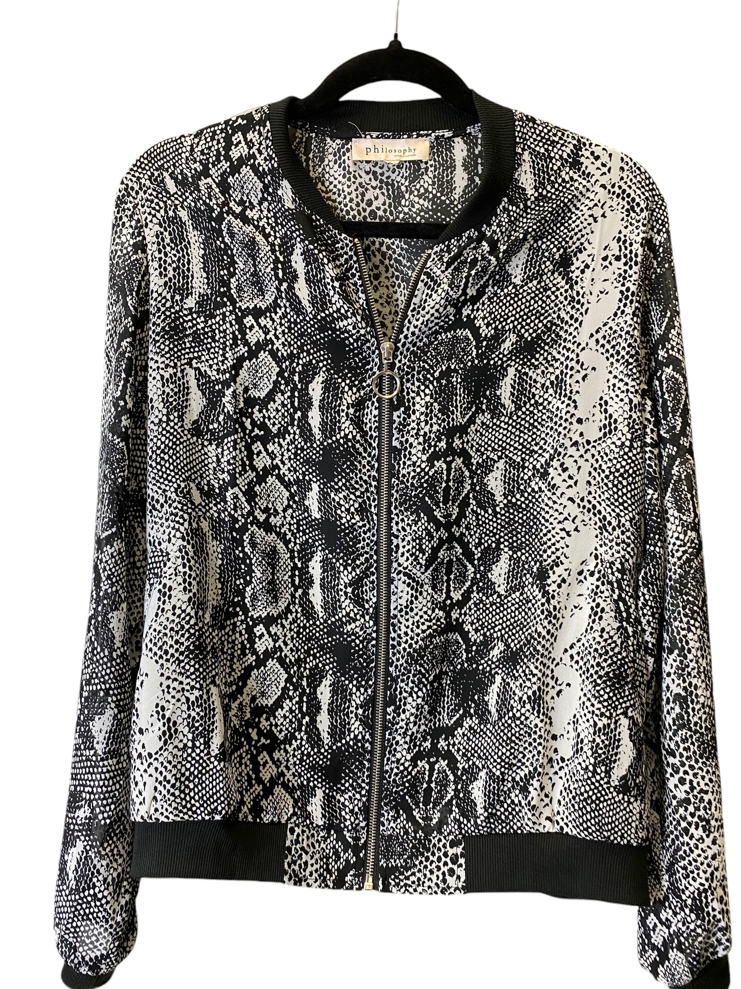 Jacket Other By Philosophy In Animal Print, Size: L