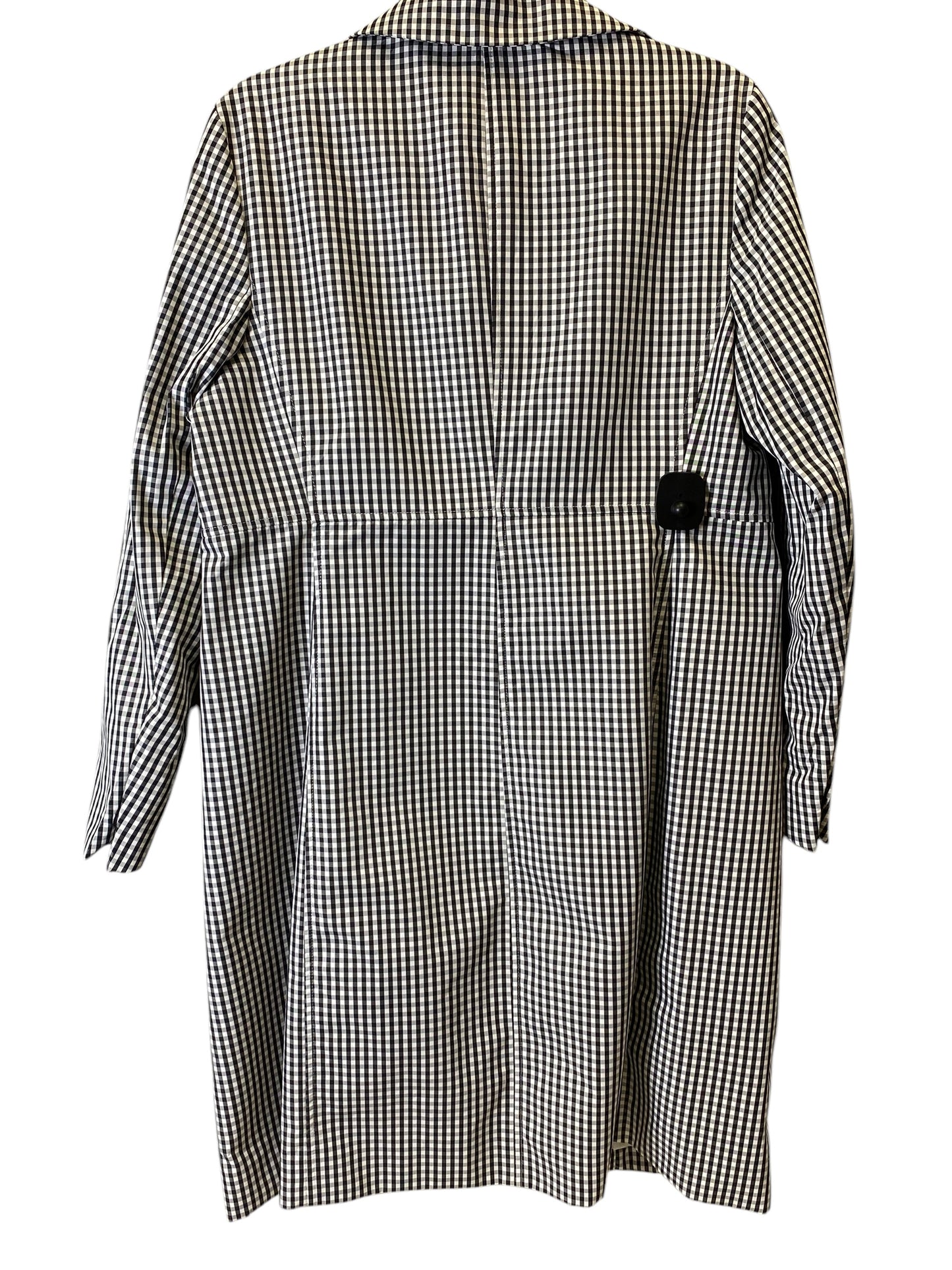 Coat Other By Anne Klein In Plaid Pattern, Size: L