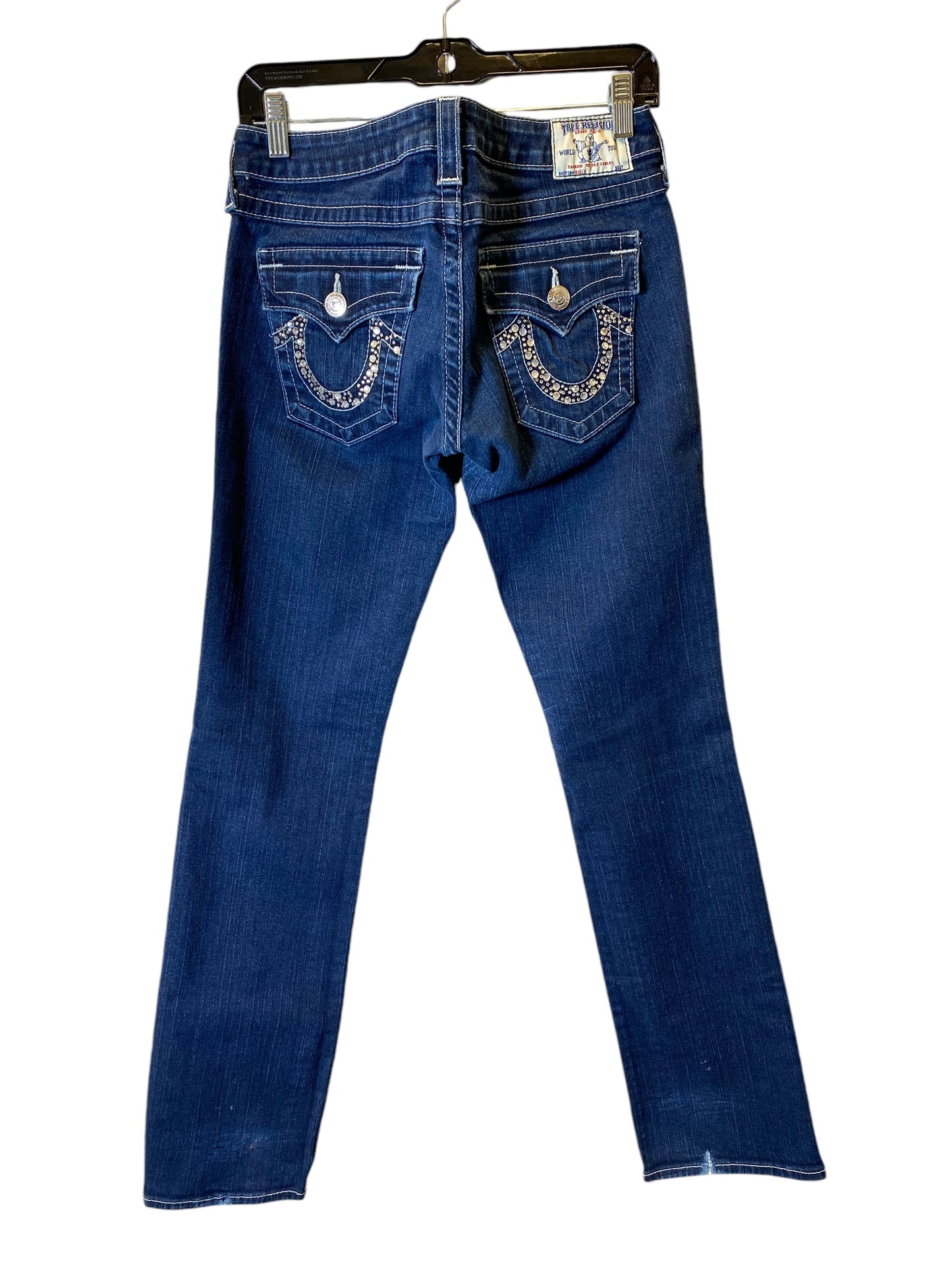 Jeans Skinny By True Religion In Blue, Size: 8