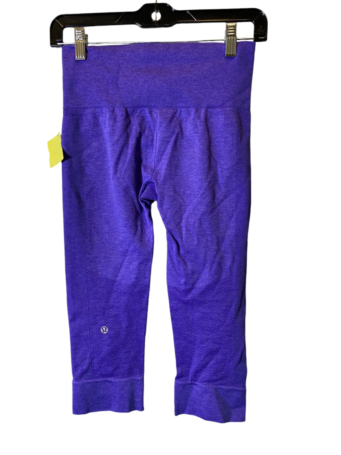 Athletic Leggings Capris By Lululemon In Purple, Size: S