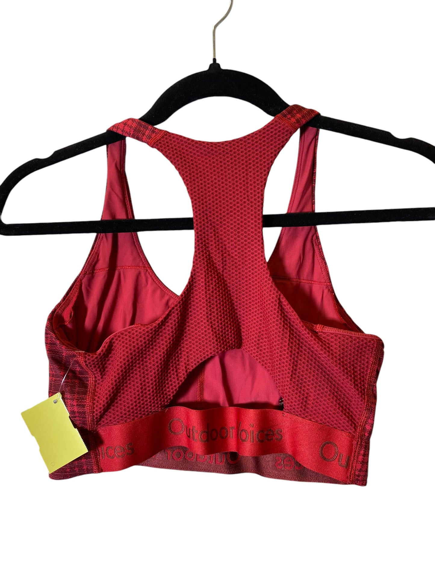 Athletic Bra By Outdoor Voices In Red, Size: S