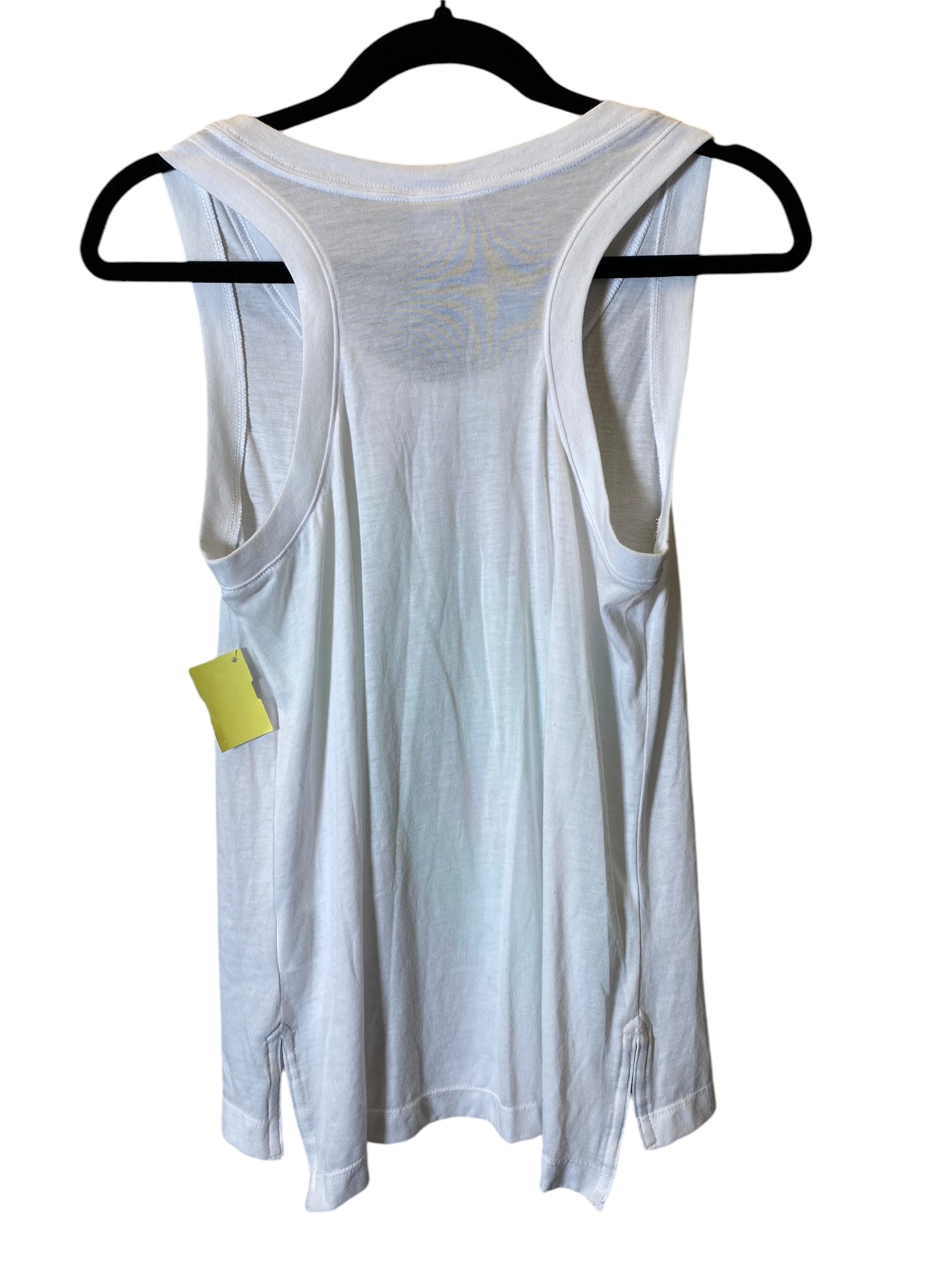 Athletic Tank Top By Nike In White, Size: S