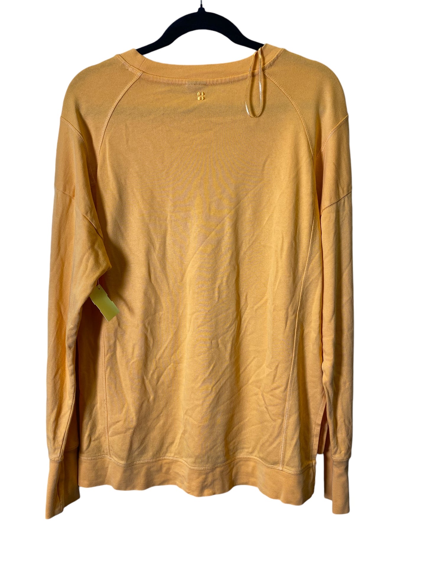 Athletic Sweatshirt Crewneck By Sweaty Betty In Orange, Size: M