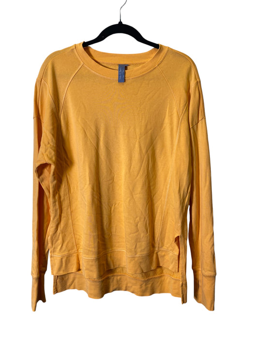 Athletic Sweatshirt Crewneck By Sweaty Betty In Orange, Size: M