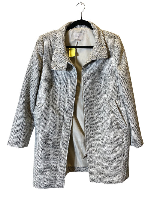 Coat Other By Loft In Grey, Size: M