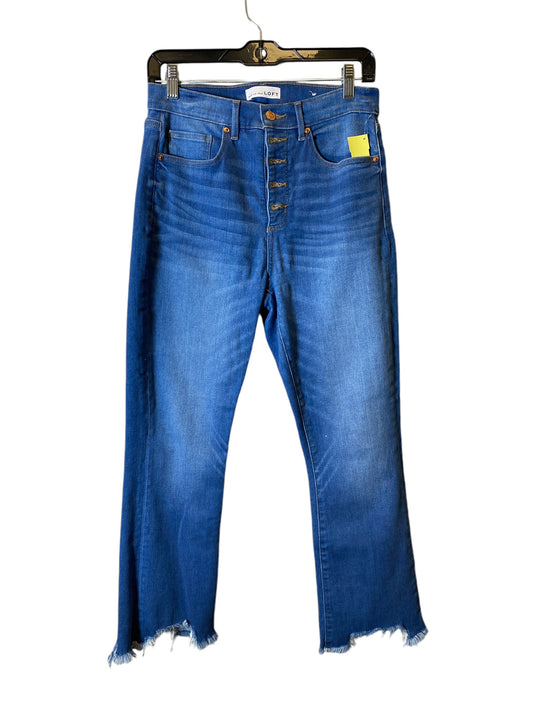 Jeans Straight By Loft In Blue, Size: 6