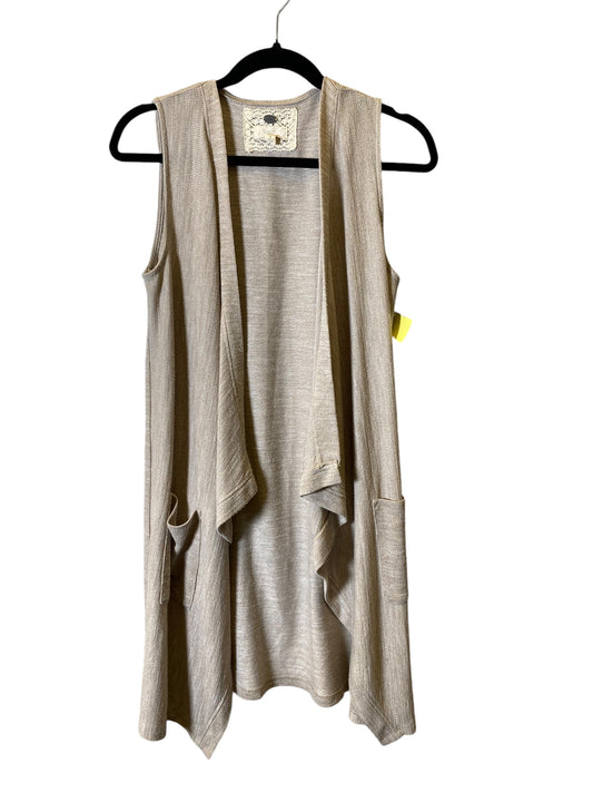 Vest Other By Cupio In Beige, Size: S