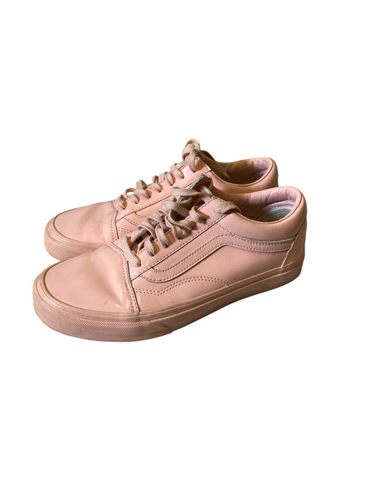 Shoes Athletic By Vans In Pink, Size: 7.5