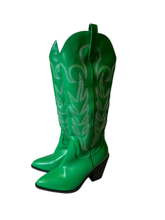 Boots Western By Cmc In Green, Size: 6