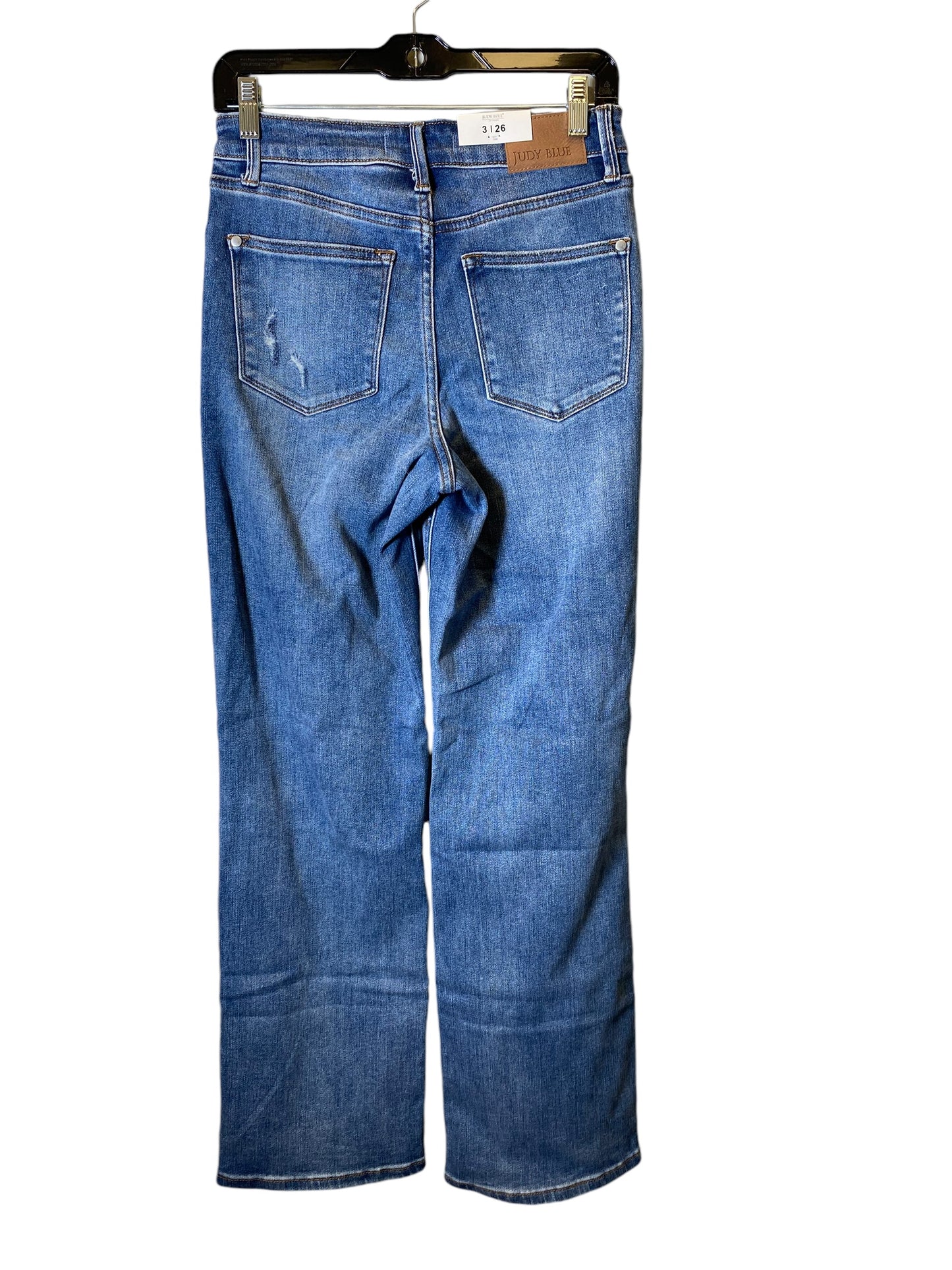 Jeans Straight By Judy Blue In Blue, Size: 2