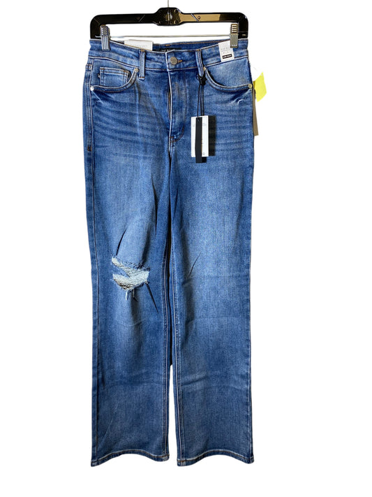 Jeans Straight By Judy Blue In Blue, Size: 2