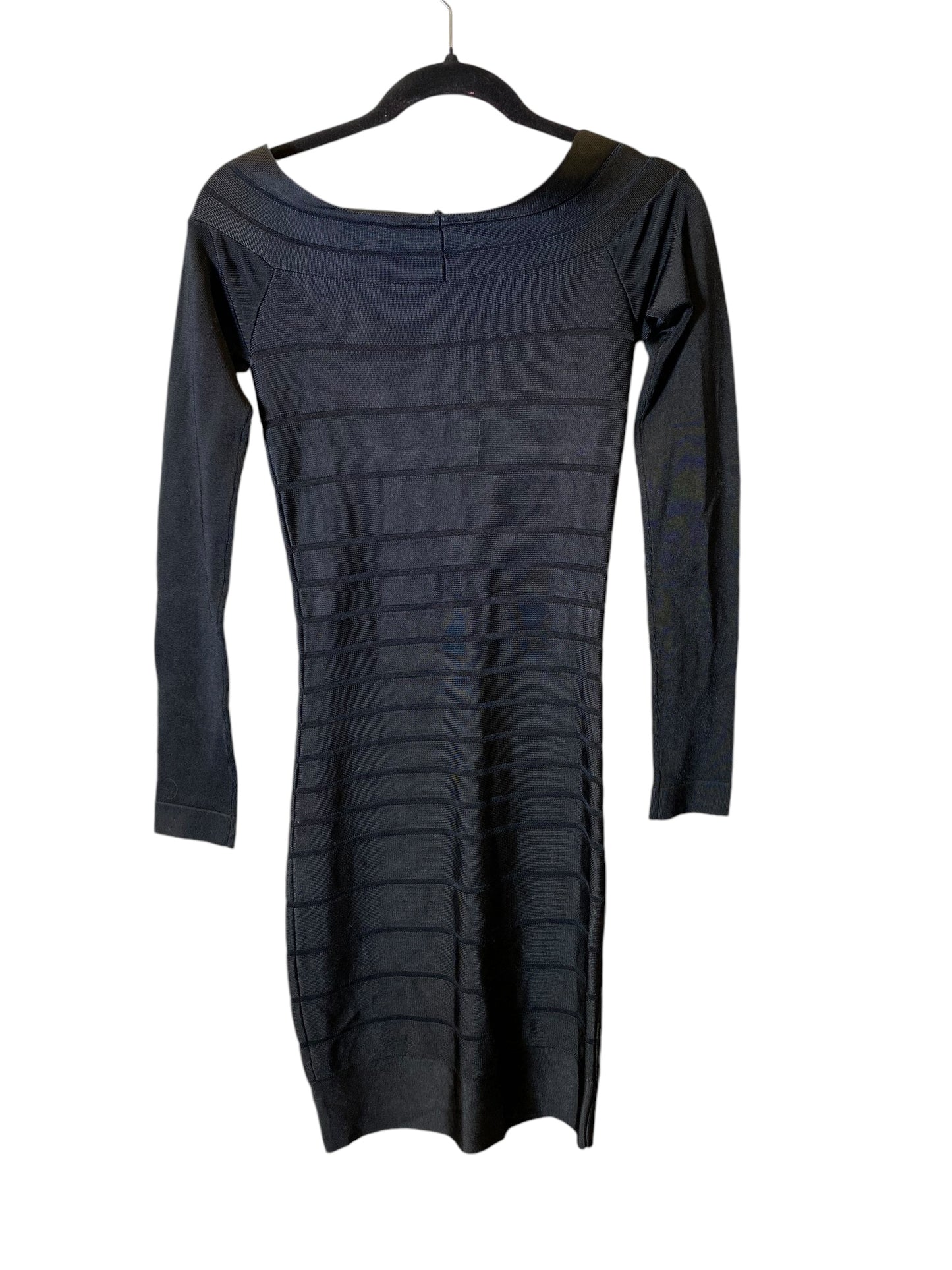 Dress Casual Midi By French Connection In Black, Size: Xs