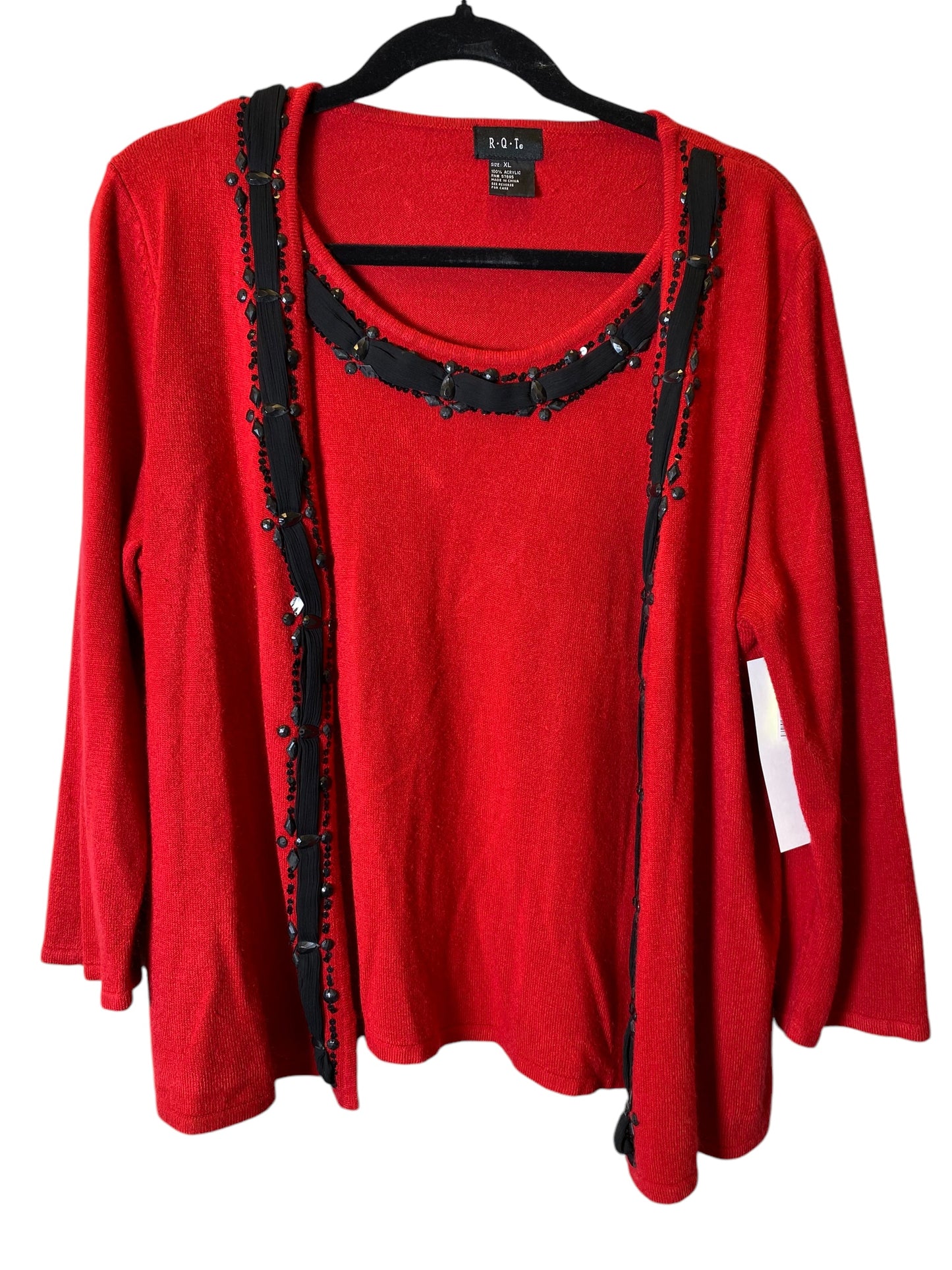 Sweater By Cmc In Red, Size: Xl