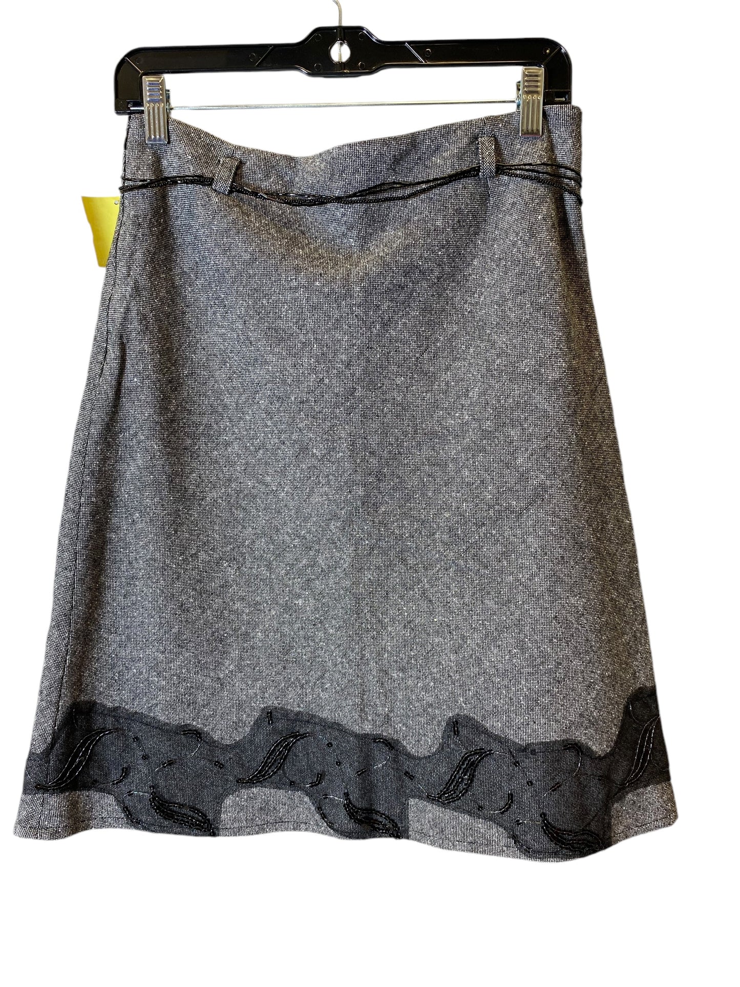 Skirt Mini & Short By Palmettos In Grey, Size: 8